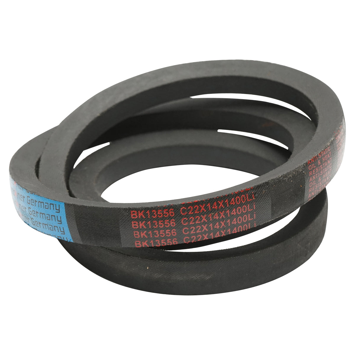 Trapezoidal transmission belt C 22x14X1400 Li Breckner Germany